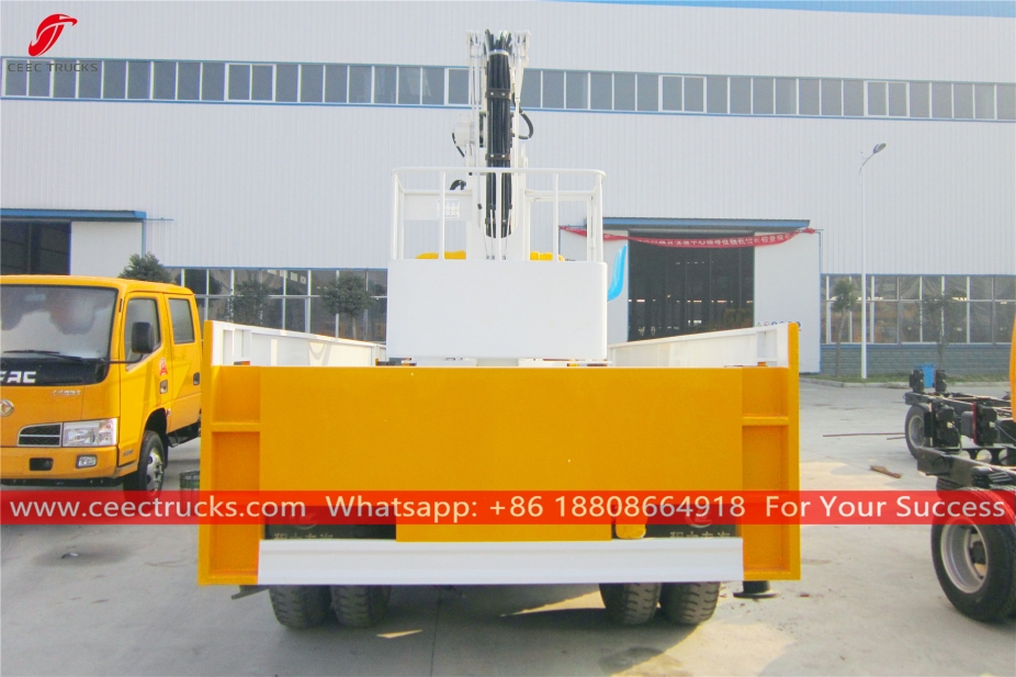 ISUZU ၆x၄ ခေါင်းပေါ် လုပ်ငန်း ပလက်ဖောင်း ယာဉ်