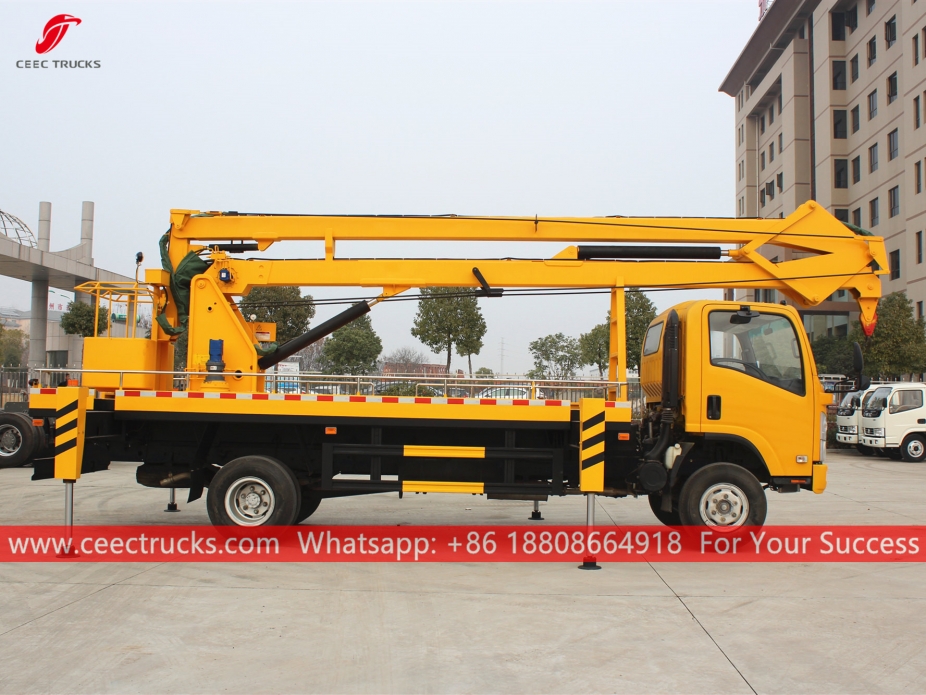 ISUZU ၁၈ မီတာ လူတင် ယာဉ်