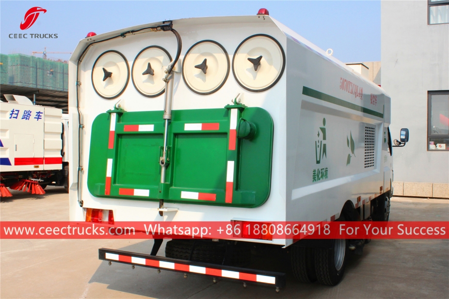 ISUZU ၅ ကျူပီမီတာ လမ်းသန့်ရှင်းရေး ယာဉ်