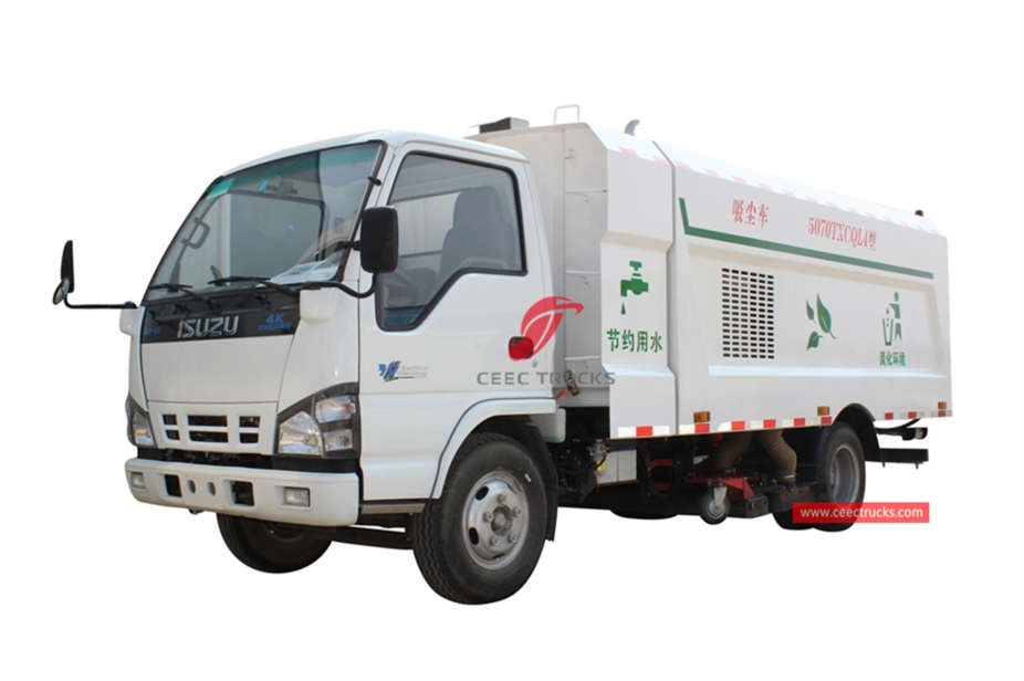 ISUZU ၅ ကျူပီမီတာ လမ်းသန့်ရှင်းရေး ယာဉ်