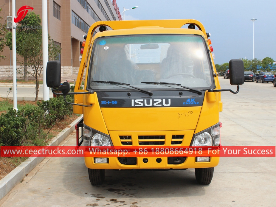 ၃ တန် ပြားပြင် ဆွဲယာဉ် ISUZU