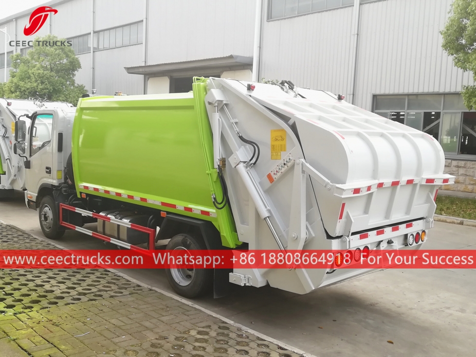 ၆ ကျူပီမီတာ စွန့်ပစ်ပစ္စည်း သိပ်သည်း ယာဉ် JAC