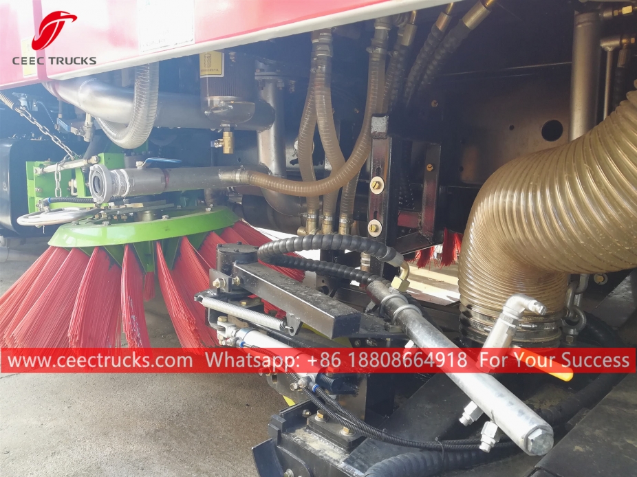 JAC လမ်းသန့်ရှင်းရေးနဲ့ ဆေးချ ယာဉ်