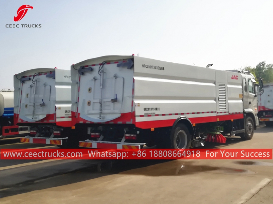 JAC လမ်းသန့်ရှင်းရေးနဲ့ ဆေးချ ယာဉ်