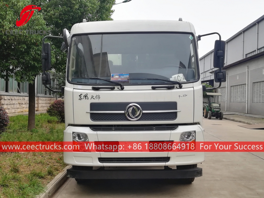 Dongfeng ၁၀ ကျူပီမီတာ သိပ်သည်း စွန့်ပစ်ပစ္စည်း ယာဉ်