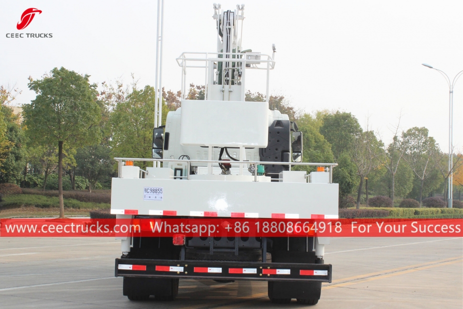 ISUZU GIGA ၁၆ မီတာ လေထောင် ပလက်ဖောင်း လုပ်ငန်း ယာဉ်