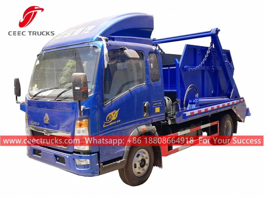 ၆ ကျူပီမီတာ Skip Loader HOWO