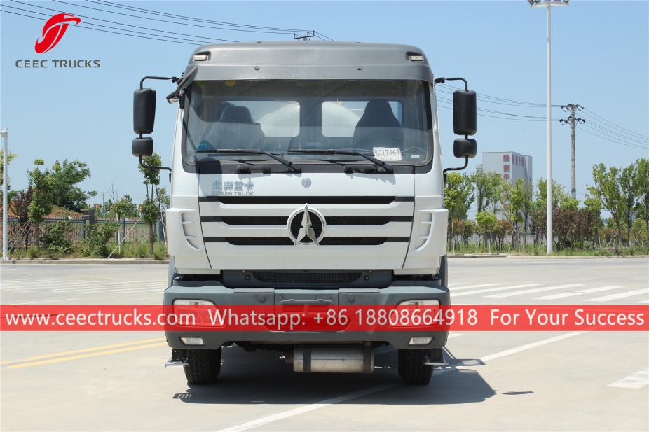 ၁၀၀၀၀ လီတာ ညစ်ညမ်းရေ စုပ် ပီပါ ယာဉ် Beiben