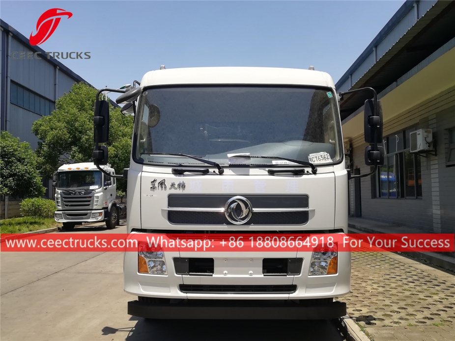 Dongfeng ၁၂ ကျူပီမီတာ စွန့်ပစ်ပစ္စည်း သိပ်သည်း ယာဉ်