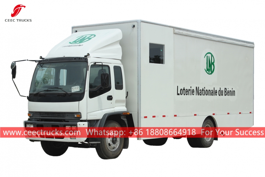 ISUZU FTR မိုဘိုင်း ပြတင်းပေါက်ကား