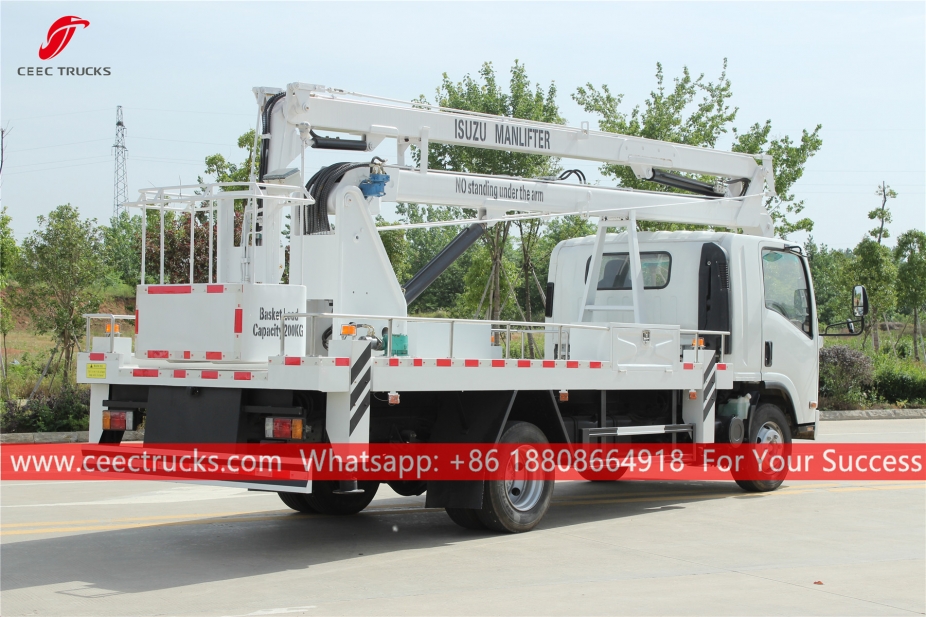 ISUZU ၁၈ မီတာ အမြင့် ပလက်ဖောင်းကား