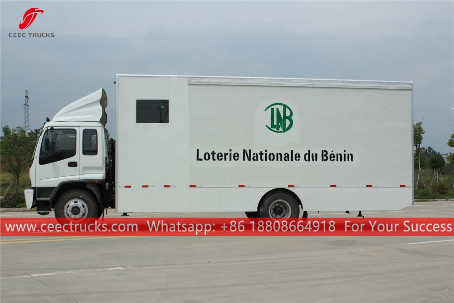 ISUZU FTR မိုဘိုင်း ပြတင်းပေါက်ကား