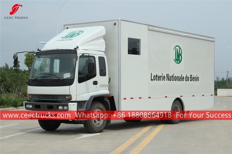 ISUZU FTR မိုဘိုင်း ပြတင်းပေါက်ကား