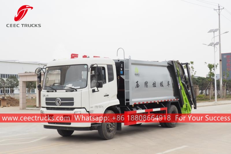 Dongfeng ၁၀ ကျူပီအမ် ပြန်လည်အုပ်စုဖွဲ့ စွန့်ပစ်ပစ္စည်း ကား