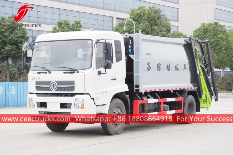 Dongfeng ၁၀ ကျူပီအမ် ပြန်လည်အုပ်စုဖွဲ့ စွန့်ပစ်ပစ္စည်း ကား