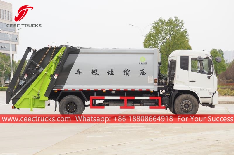 Dongfeng ၁၀ ကျူပီအမ် ပြန်လည်အုပ်စုဖွဲ့ စွန့်ပစ်ပစ္စည်း ကား