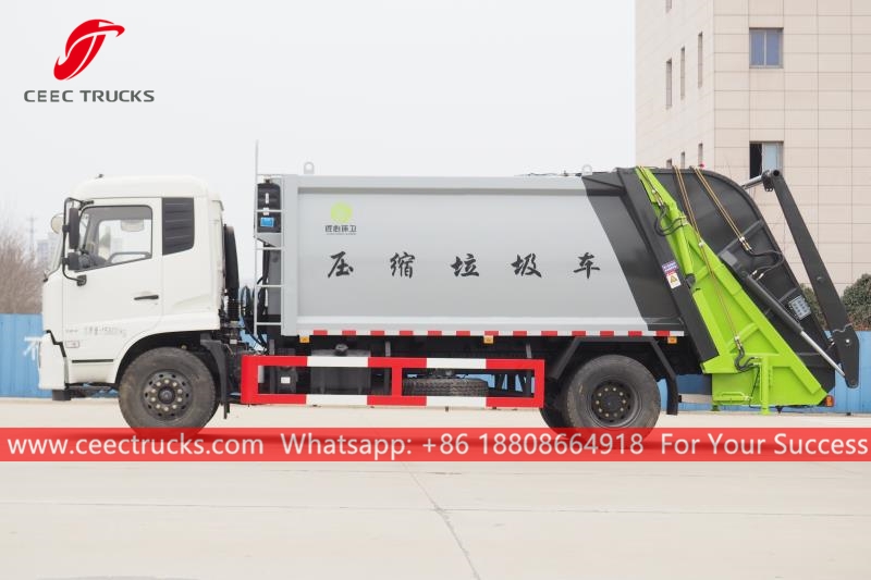 Dongfeng ၁၀ ကျူပီအမ် ပြန်လည်အုပ်စုဖွဲ့ စွန့်ပစ်ပစ္စည်း ကား
