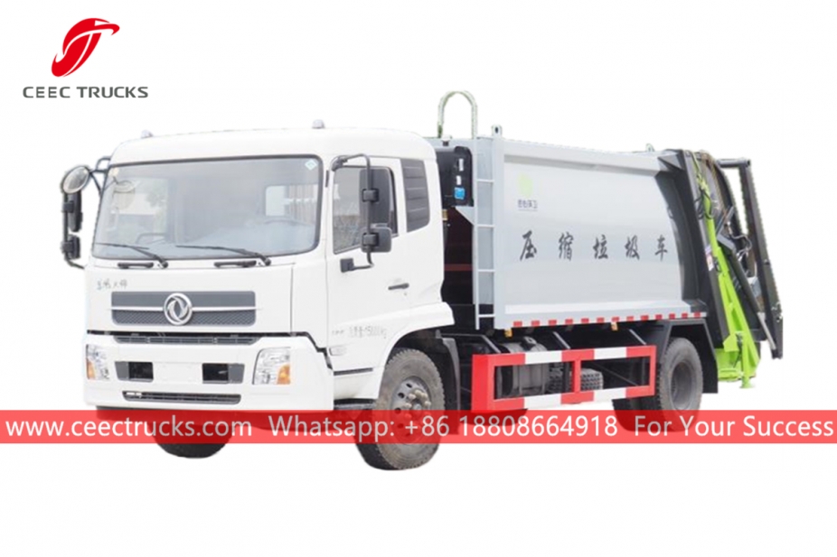 Dongfeng ၁၀ ကျူပီအမ် ပြန်လည်အုပ်စုဖွဲ့ စွန့်ပစ်ပစ္စည်း ကား