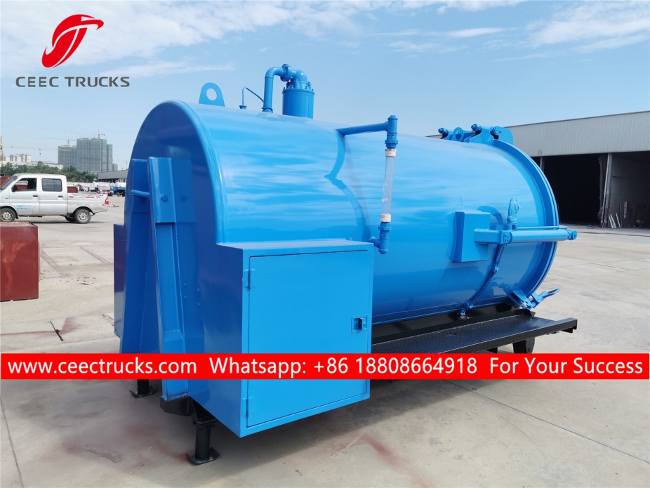 လီတာ ၅၀၀၀ စွန့်ပစ်ရေ ကား ကိရိယာ