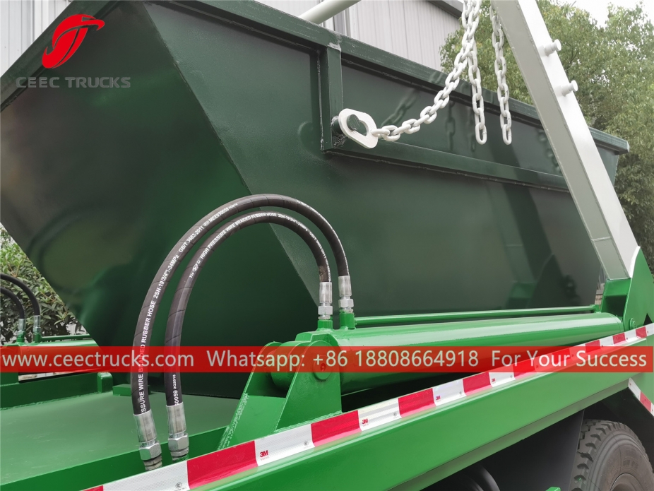 Dongfeng RHD လှည့် လက်ရှည် စွန့်ပစ်ပစ္စည်း ကား