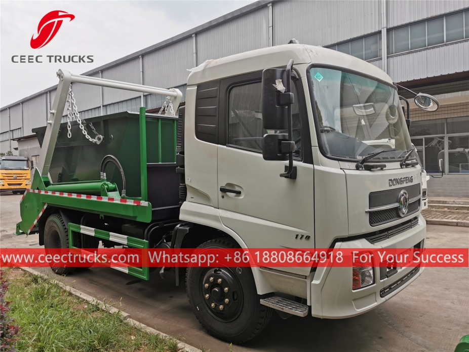 Dongfeng RHD လှည့် လက်ရှည် စွန့်ပစ်ပစ္စည်း ကား