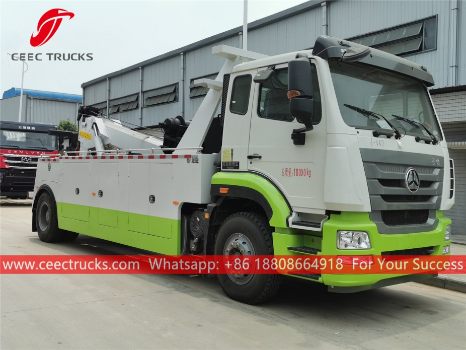 SINOTRUK လမ်းကြောင်း ကယ်ဆယ်ရေး ဆွဲကား