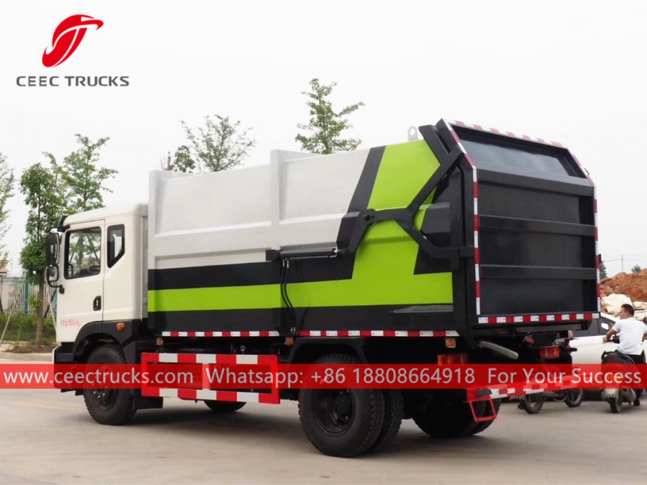Dongfeng ၁၆ ကျူပီအမ် စွန့်ပစ်ပစ္စည်း စုဆောင်းကား