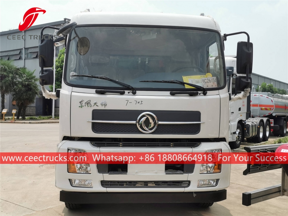 Dongfeng ၁၀ ကျူပီအမ် ဖိပြီး စွန့်ပစ်ပစ္စည်း ကား