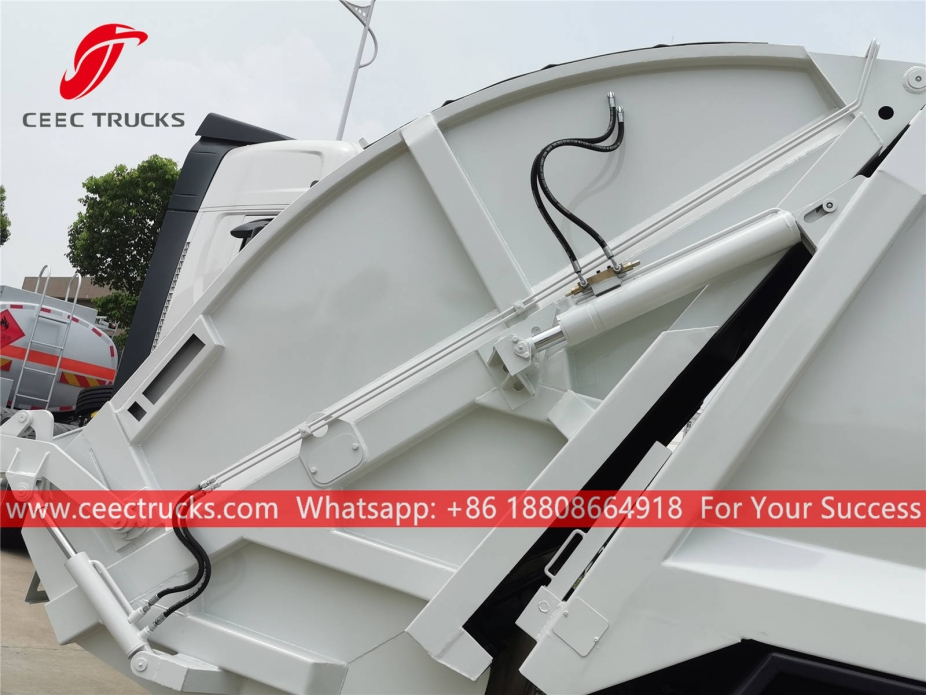 Dongfeng ၁၀ ကျူပီအမ် ဖိပြီး စွန့်ပစ်ပစ္စည်း ကား