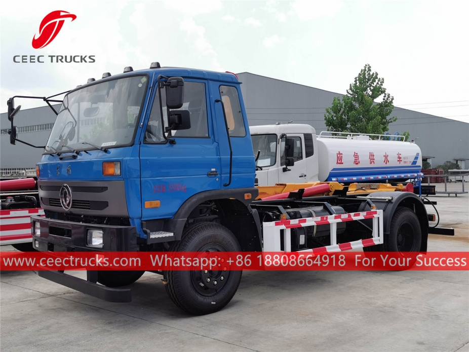 Dongfeng ခွာနိုင်သော ကွန်တိန်နာ စွန့်ပစ်ပစ္စည်း ကား