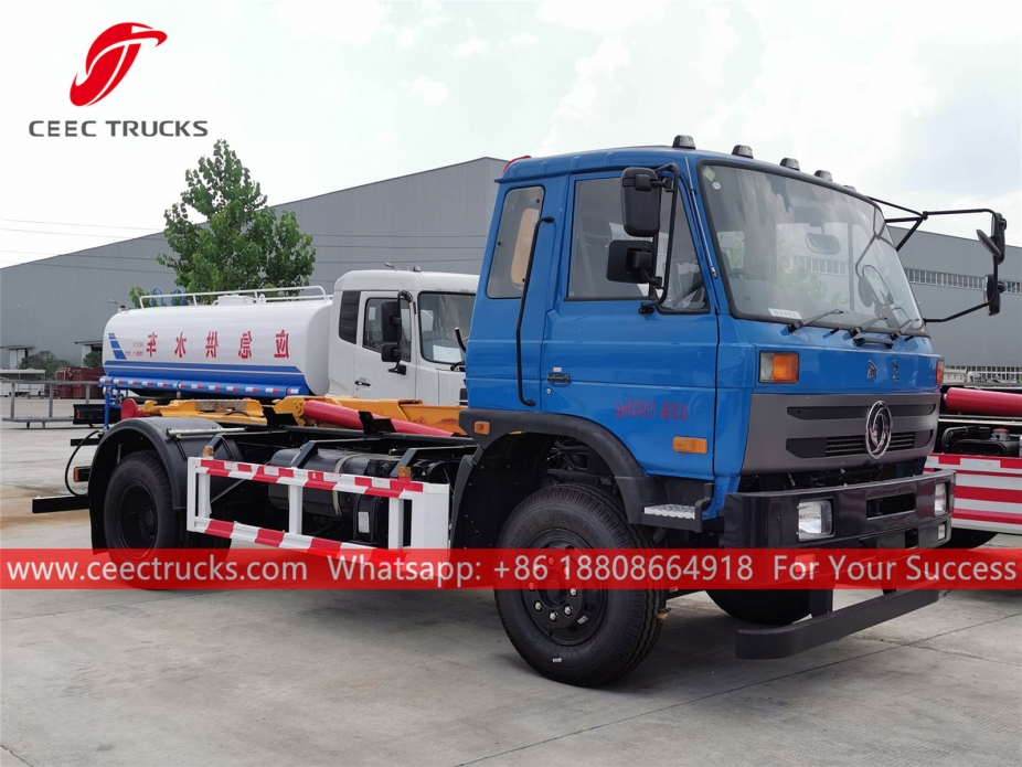 Dongfeng ခွာနိုင်သော ကွန်တိန်နာ စွန့်ပစ်ပစ္စည်း ကား