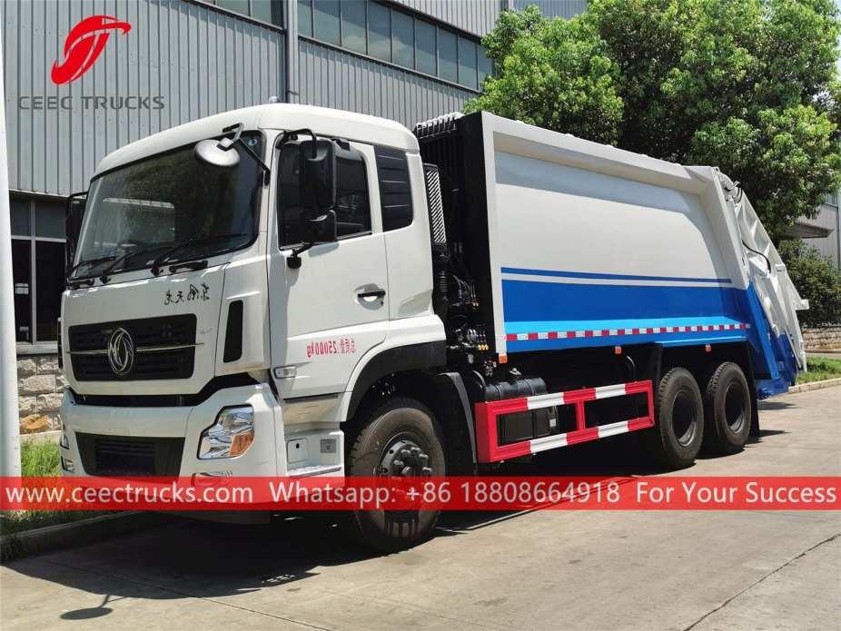Dongfeng ၂၀ ကျူပီအမ် ဖိပြီး စွန့်ပစ်ပစ္စည်း ကား