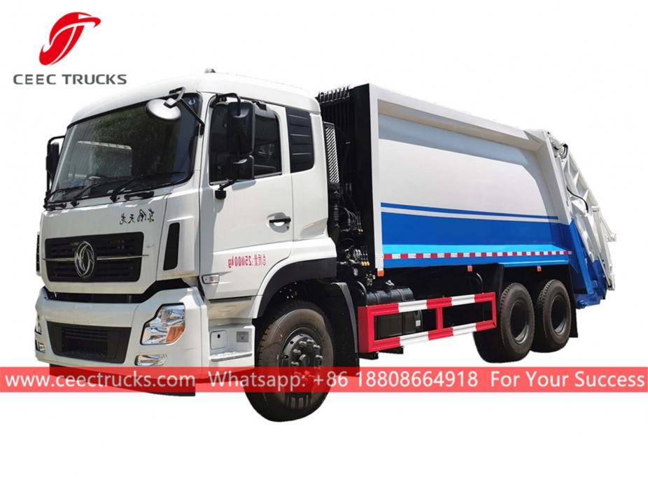 Dongfeng ၂၀ ကျူပီအမ် ဖိပြီး စွန့်ပစ်ပစ္စည်း ကား