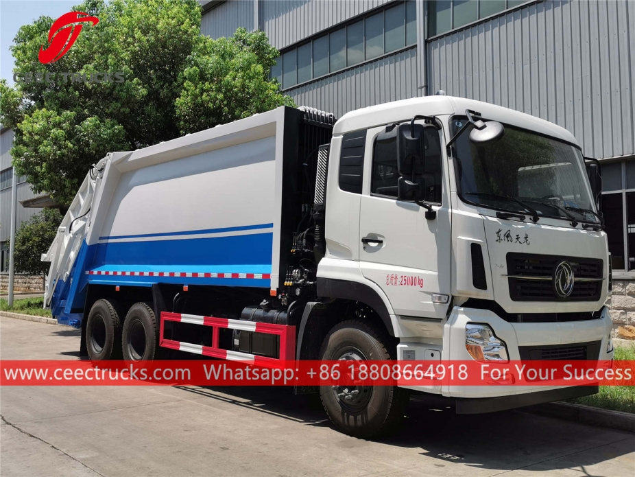 Dongfeng ၂၀ ကျူပီအမ် ဖိပြီး စွန့်ပစ်ပစ္စည်း ကား