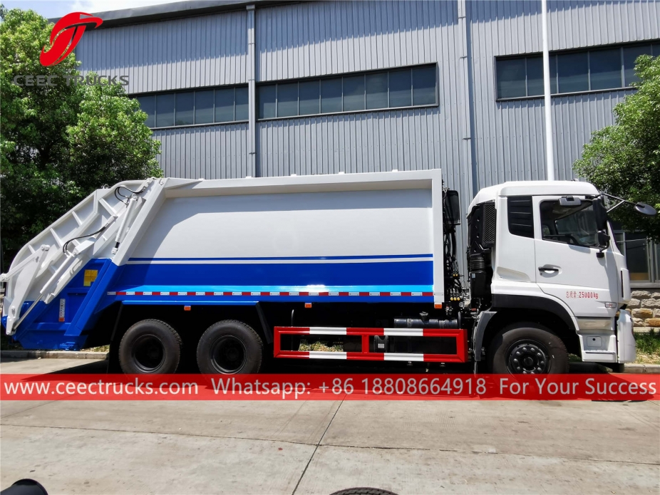 Dongfeng ၂၀ ကျူပီအမ် ဖိပြီး စွန့်ပစ်ပစ္စည်း ကား