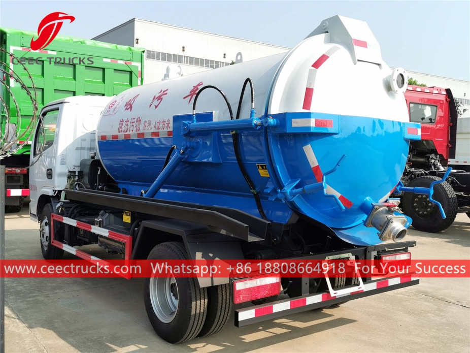 Dongfeng လီတာ ၄၀၀၀ စုပ်ယူကား