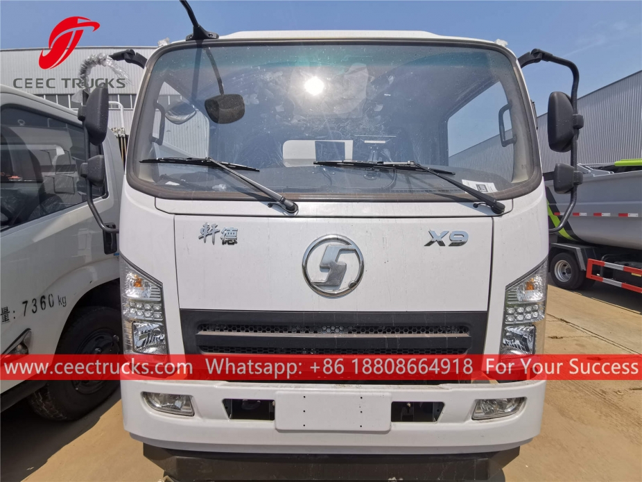 Shacman လမ်းသန့်ရှင်းရေး နှင့် ဆေး ကား