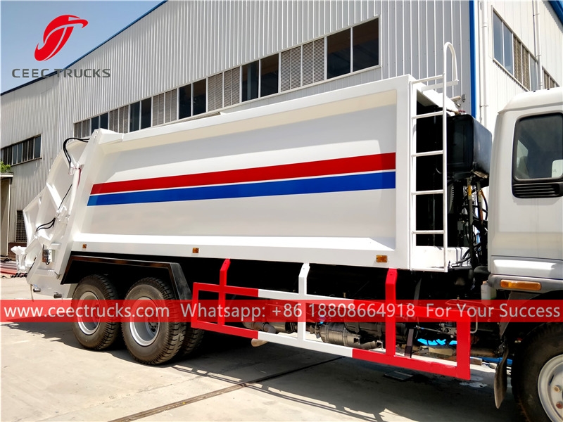 အီဆူဇူး ၁၆ ကျပ်မီတာ စွန့်ပစ်ပစ္စည်း ကြိတ်ကား