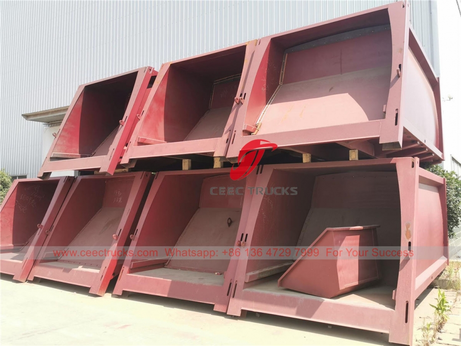 ISUZU ၁၂CBM စွန့်ပစ် သိပ်သည်း ယာဉ်