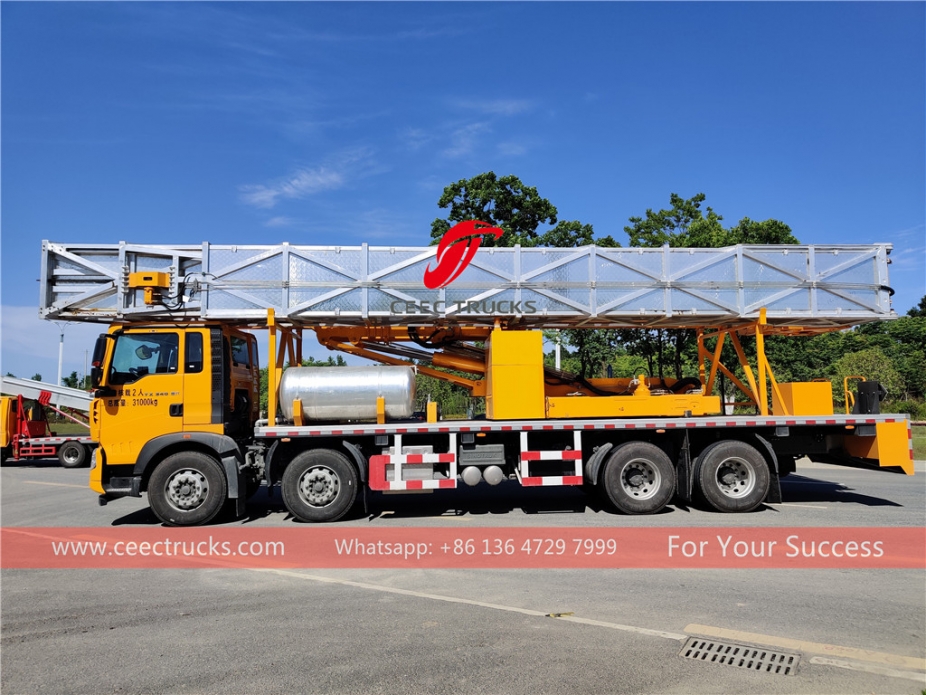 18m တံတားစစ်ဆေးရေး ကား HOWO