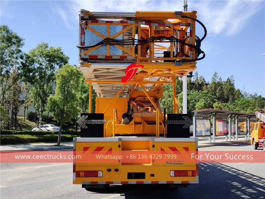 18m တံတားစစ်ဆေးရေး ကား HOWO