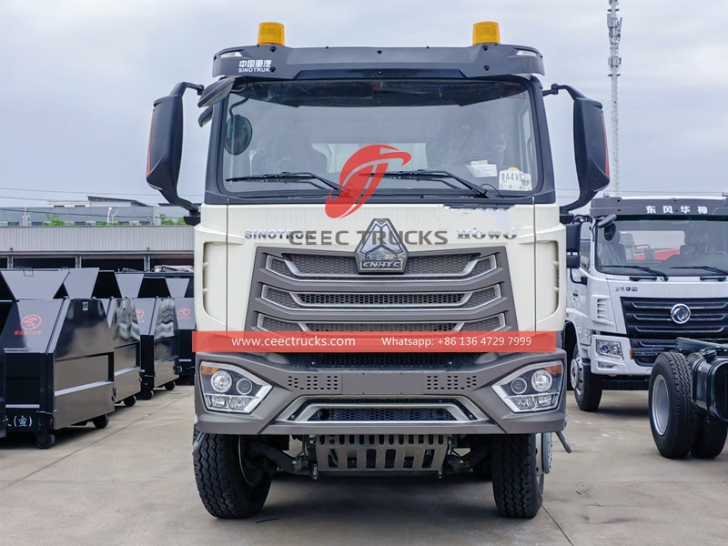 Sinotruk ၈x၄ ၄၂၀HP ၄၀ တန် ပစ်ကျင်းယာဉ် (စက်ရုံတိုက်ရိုက်ရောင်းချ)