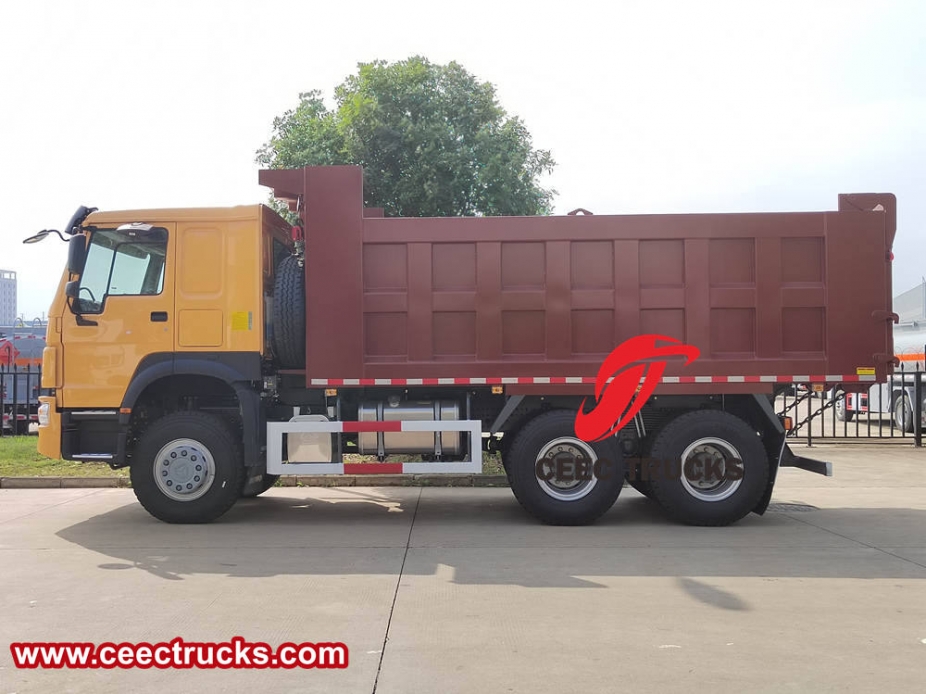 Howo 371 HP သတ္တုတွင်း ကား