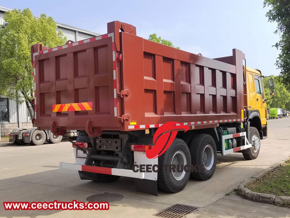 Howo 371 HP သတ္တုတွင်း ကား