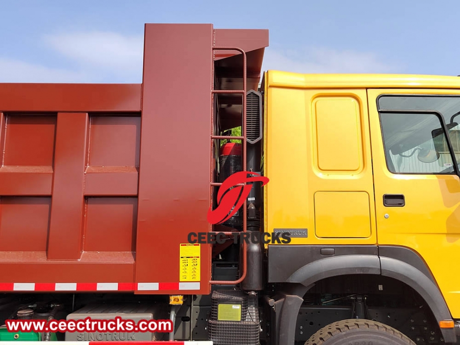 Howo 371 HP သတ္တုတွင်း ကား