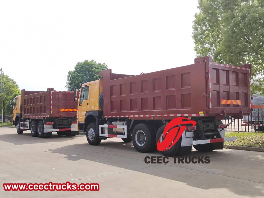 Howo 371 HP သတ္တုတွင်း ကား