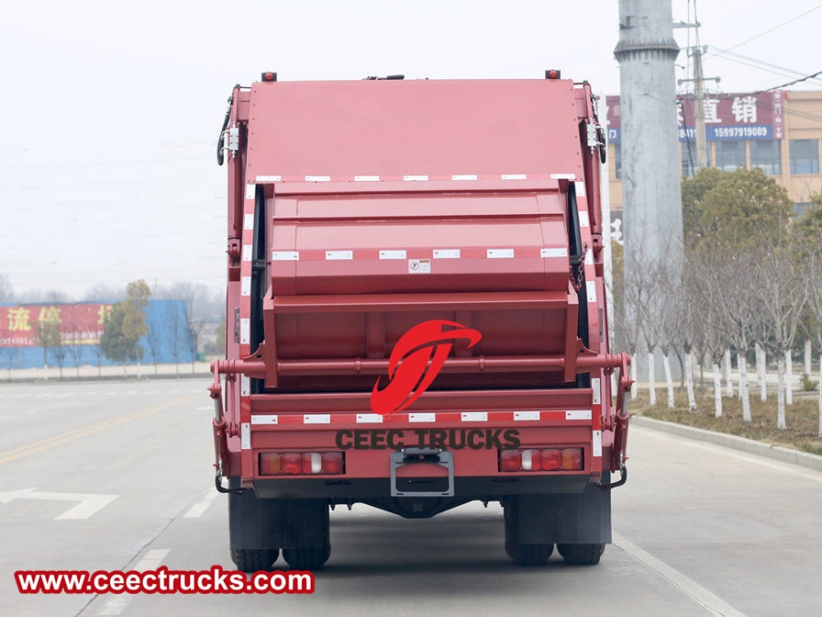 Howo ၁၂ ကျူးမီတာ ဒမ်စတာ သိပ်သည့် ကား