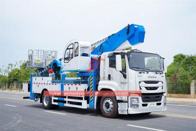 Isuzu GIGA 45m manlift hydraulic platform truck