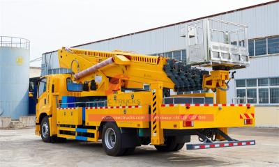 Isuzu GIGA 45m telescoping boom lift truck