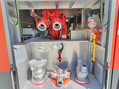 SINOTRUK HOWO fire department tanker truck